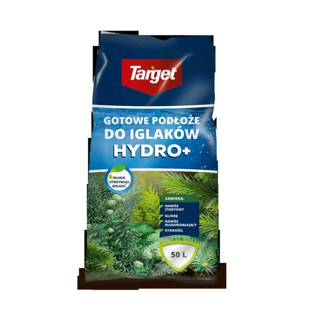 Gotowe podłoże do iglaków Hydro+ Target 50l ziemia tuje