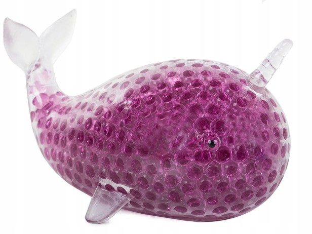 GNIOTEK ANTYSTRESOWY ŻELOWY SQUISHY DELFIN KULKI SENSORYCZNY DUŻY ZGNIOTEK