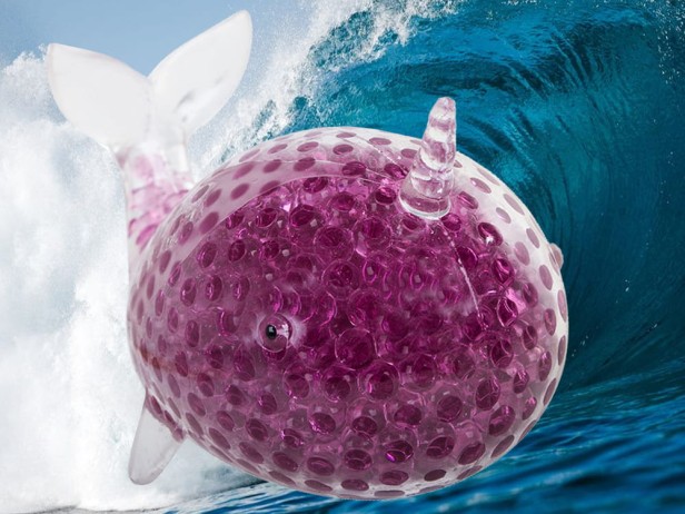 GNIOTEK ANTYSTRESOWY ŻELOWY SQUISHY DELFIN KULKI SENSORYCZNY DUŻY ZGNIOTEK