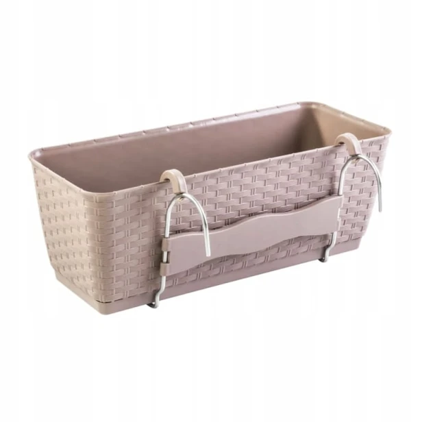 Skrzynka balkonowa 50 x 17 cm tworzywo sztuczne