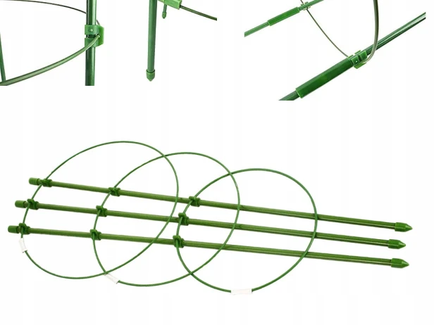 Podpórki do roślin metal 60 cm 1 szt.