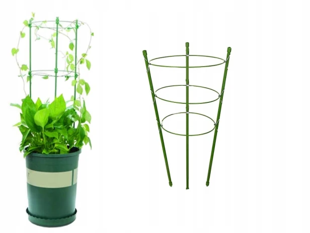 Podpórki do roślin metal 60 cm 1 szt.