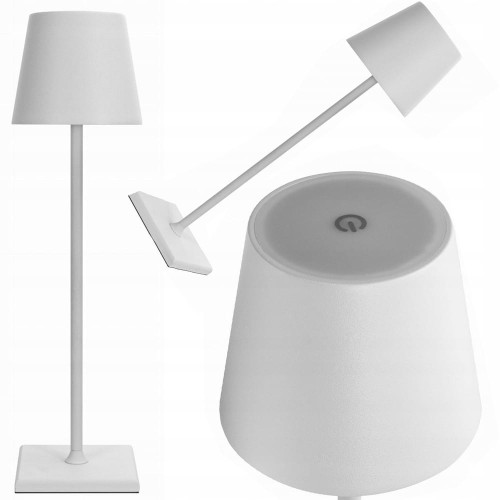 LAMPKA NOCNA STOŁOWA DOTYKOWA LAMPA 3 STOPNIOWA WYSOKA BEZPRZEWODOWA USB