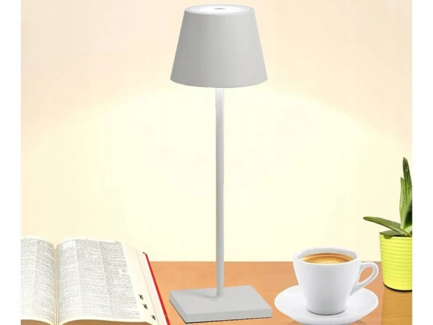 LAMPKA NOCNA STOŁOWA DOTYKOWA LAMPA 3 STOPNIOWA WYSOKA BEZPRZEWODOWA USB