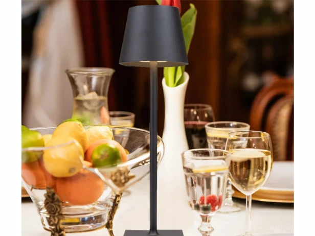 LAMPKA NOCNA STOŁOWA DOTYKOWA LAMPA 3 STOPNIOWA WYSOKA BEZPRZEWODOWA USB