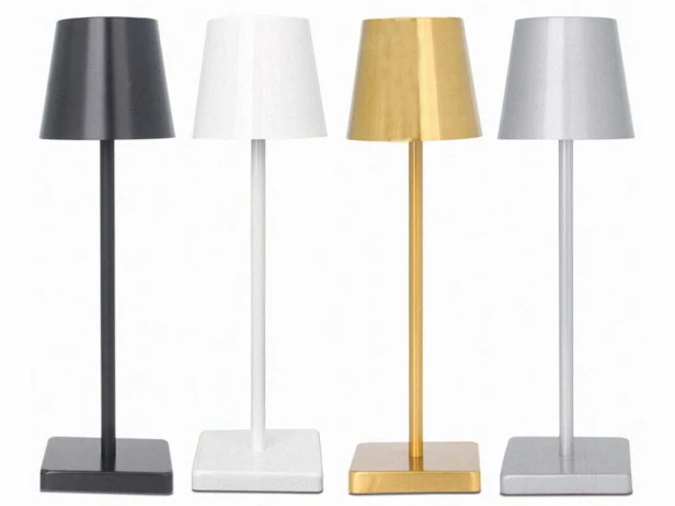 LAMPKA NOCNA STOŁOWA DOTYKOWA LAMPA 3 STOPNIOWA WYSOKA BEZPRZEWODOWA USB