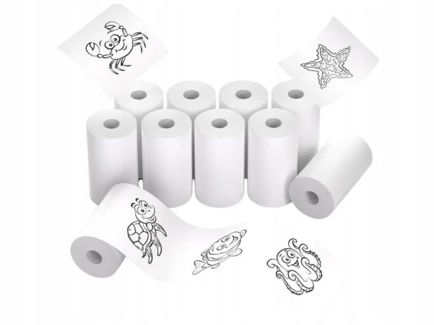 Papier do mini drukarki Verk Group biały 5 sztuk
