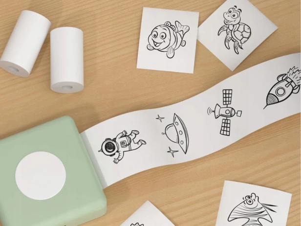 Papier do mini drukarki Verk Group biały 5 sztuk