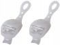 OŚWIETLENIE ROWEROWE LAMPKI 2 LED PRZÓD ROWER 2SZT SILIKONOWE WODOODPORNE