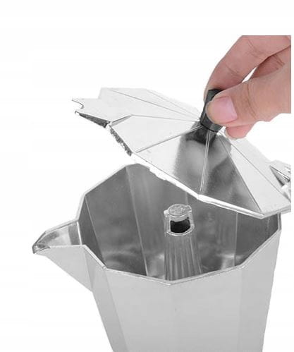 KAWIARKA ZAPARZACZ DO KAWY 9 KAW 450ml ALUMINIOWA KUCHENKA GAZ ELEKTRYCZNA