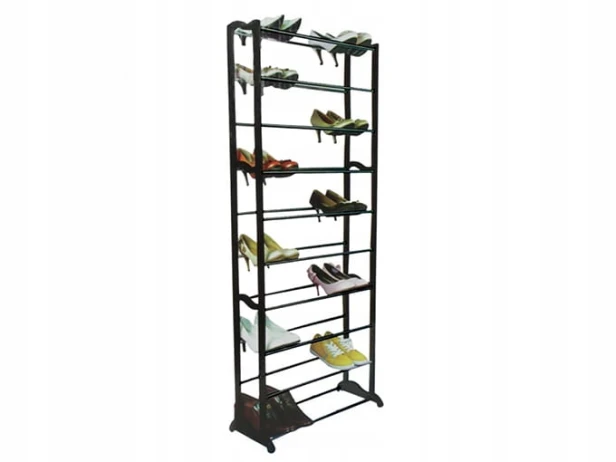 Szafka na buty Verk Group 52 x 140 x 25 cm czarny