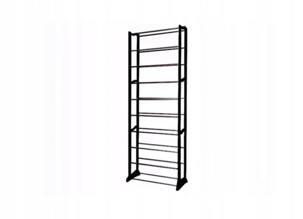Szafka na buty Verk Group 52 x 140 x 25 cm czarny