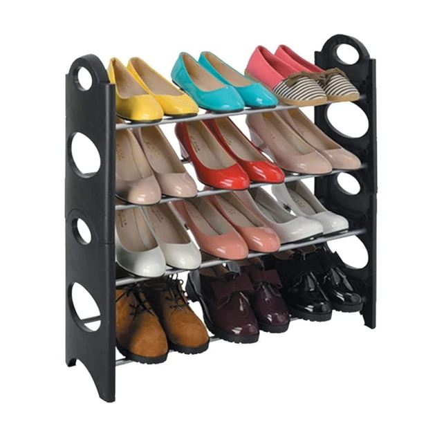 Szafka na buty Verk Group 65 x 35 x 20 cm czarny