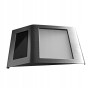 PODŚWIETLANY NUMER DOMU LAMPA SOLARNA METALOWA 2 LED CZUJNIK ZMIERZCHU