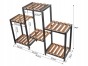 Kwietnik Verk Group 74 cm drewno