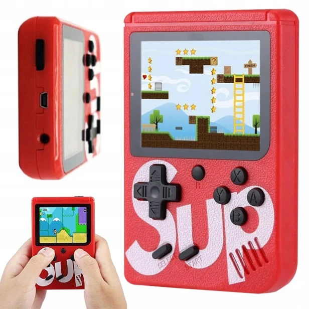 MINI KONSOLA PRZENOŚNA RETRO GRA 400 GIER 3.0 TELEWIZYJNA GAME BOX GIERKI