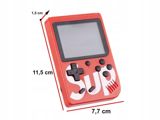 MINI KONSOLA PRZENOŚNA RETRO GRA 400 GIER 3.0 TELEWIZYJNA GAME BOX GIERKI