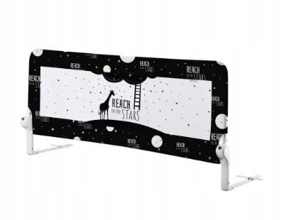 Barierka zabezpieczająca do łóżka Ikonka 120 cm czarna
