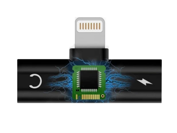 ROZDZIELACZ ADAPTER LIGHTNING IPAD IPHONE 2w1