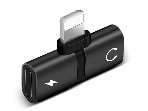ROZDZIELACZ ADAPTER LIGHTNING IPAD IPHONE 2w1