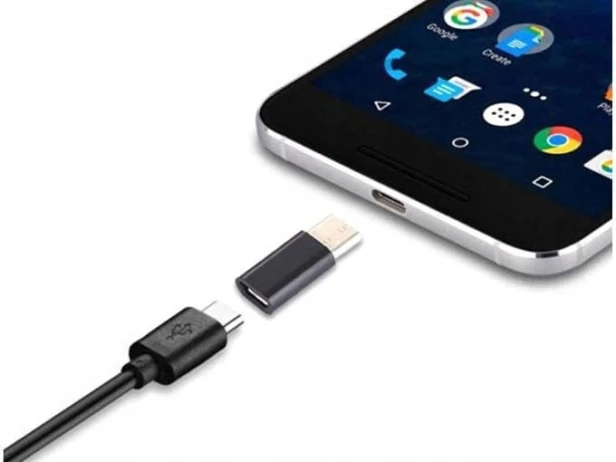Adapter przejściówka z micro usb na usb typ c 3.1
