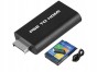 ADAPTER PS2 do HDMI KONWERTER PRZEJŚCIÓWKA AUDIO