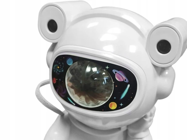 PROJEKTOR GWIAZD ASTRONAUTA LAMPKA NOCNA RZUTNIK DLA DZIECKA KOSMOS PILOT