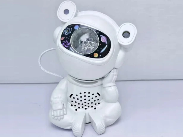 PROJEKTOR GWIAZD ASTRONAUTA LAMPKA NOCNA RZUTNIK DLA DZIECKA KOSMOS PILOT