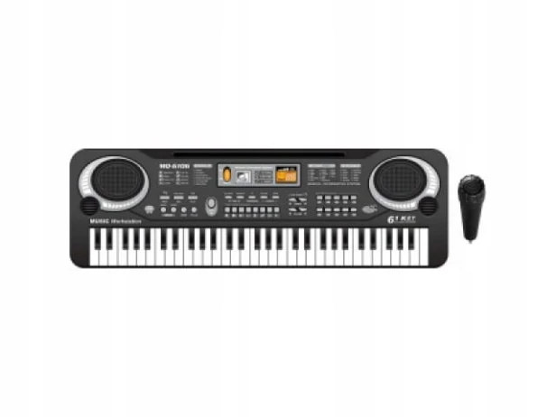 Organy elektroniczne dla dzieci keyboard z mikrofonem prezent na urodziny