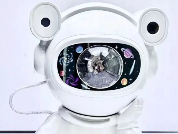 PROJEKTOR GWIAZD ASTRONAUTA LAMPKA NOCNA RZUTNIK DLA DZIECKA KOSMOS PILOT