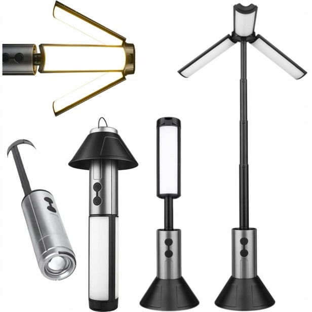 Lampa akumulatorowa Verk Group LED wodoodporna, wstrząsoodporna