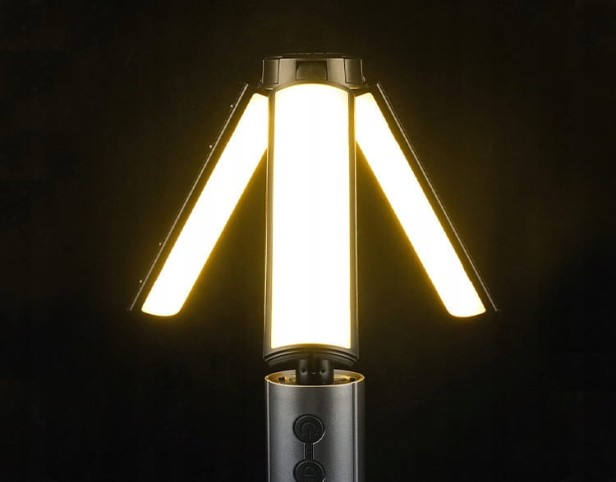 Lampa akumulatorowa Verk Group LED wodoodporna, wstrząsoodporna
