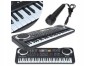 Organy elektroniczne dla dzieci keyboard z mikrofonem prezent na urodziny