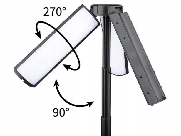 Lampa akumulatorowa Verk Group LED wodoodporna, wstrząsoodporna