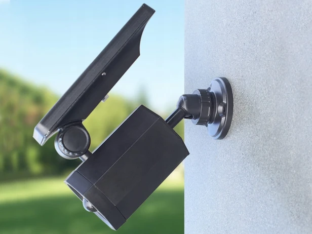 Lampa solarna wbijana Verk Group czarny 66 cm 1 szt.