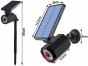 Lampa solarna wbijana Verk Group czarny 66 cm 1 szt.