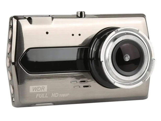 KAMERA SAMOCHODOWA FULL HD Z WYŚWIETLACZEM LCD COFANIA WIDEOREJESTRATOR