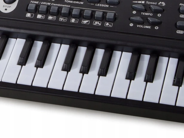 Organy elektroniczne dla dzieci keyboard z mikrofonem prezent na urodziny