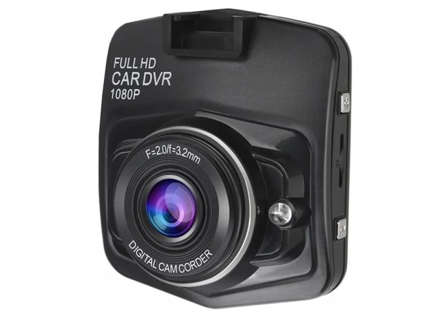 KAMERA SAMOCHODOWA FULL HD Z WYŚWIETLACZEM LCD WIDEOREJESTRATOR JAZDY