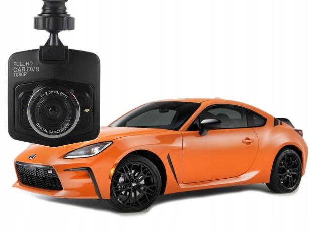 KAMERA SAMOCHODOWA FULL HD Z WYŚWIETLACZEM LCD WIDEOREJESTRATOR JAZDY