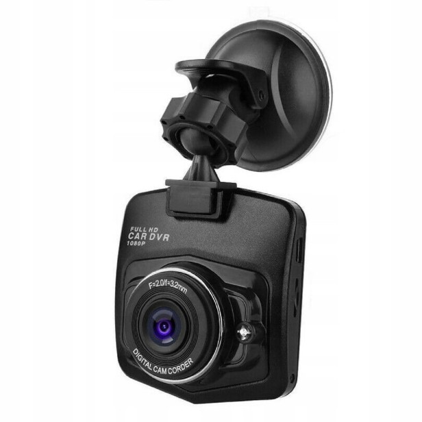 KAMERA SAMOCHODOWA FULL HD Z WYŚWIETLACZEM LCD WIDEOREJESTRATOR JAZDY