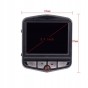 KAMERA SAMOCHODOWA FULL HD Z WYŚWIETLACZEM LCD WIDEOREJESTRATOR JAZDY