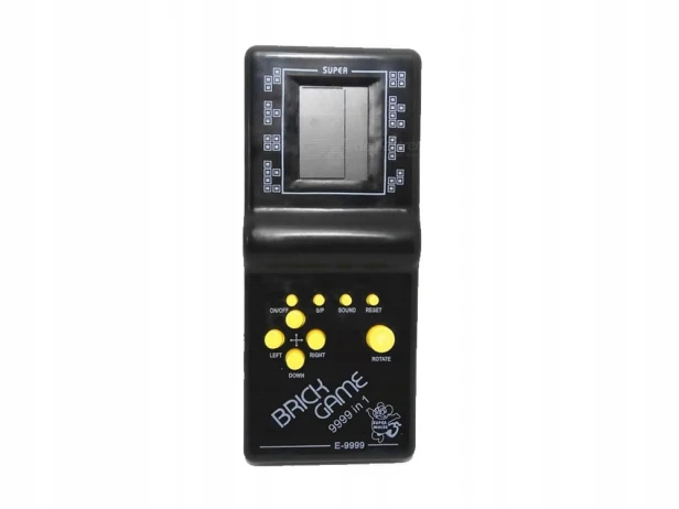 Gra elektroniczna Verk Group czarna 9999 w 1 dla dzieci 3 lata +