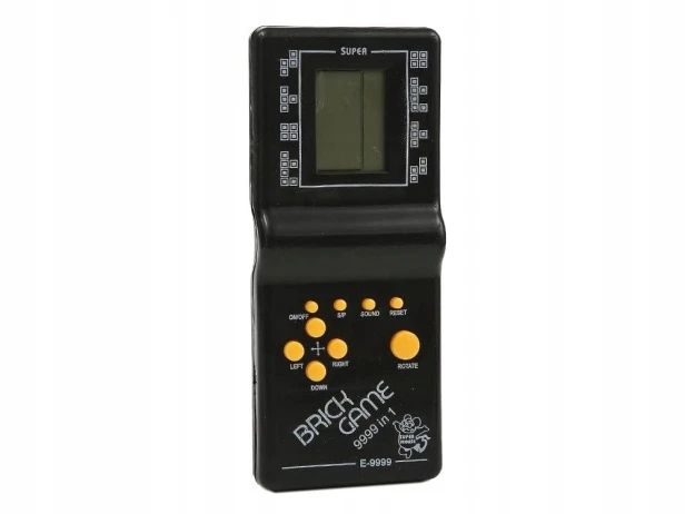 Gra elektroniczna Verk Group czarna 9999 w 1 dla dzieci 3 lata +