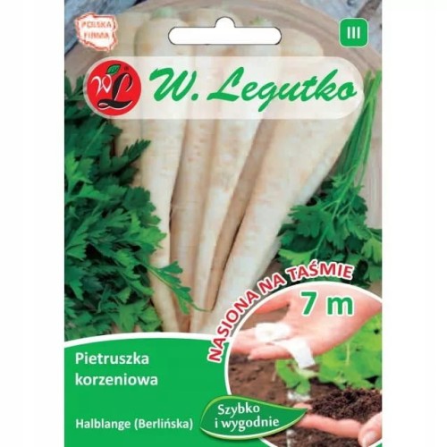 NASIONA Pietruszka Halblange 7m taśma LEGUTKO