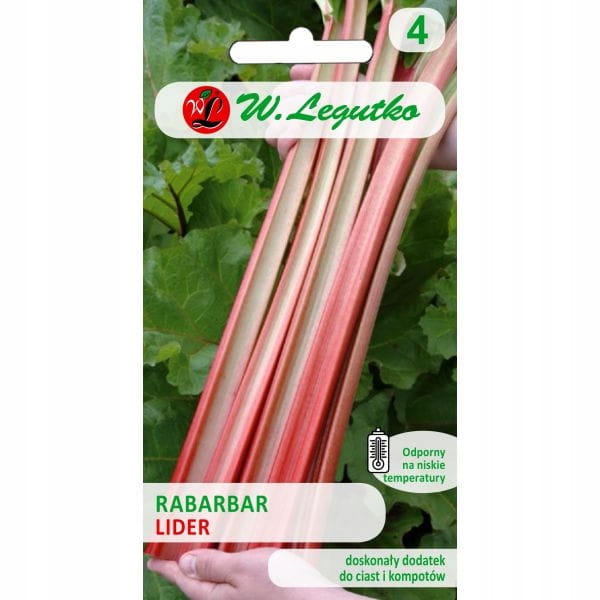 Nasiona W. Legutko rabarbar Lider 1 g
