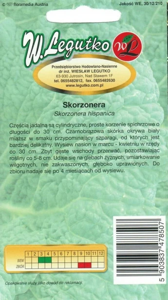 Skorzonera nasiona 3 g