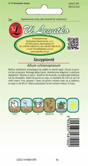 Nasiona W. Legutko szczypiorek czosnkowy 1 g