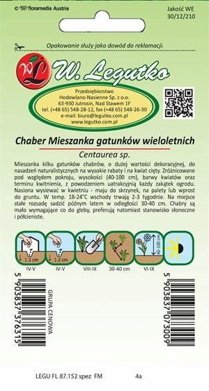 Nasiona Lubczyk Ogrodowy 0,5 g