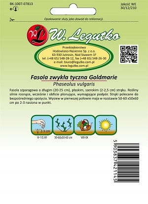 Fasola Goldmarie nasiona 10 g